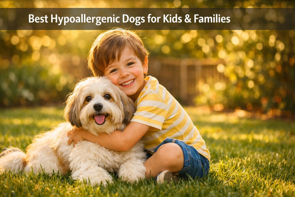 Hypoallergenic Dogs for Kids and Families